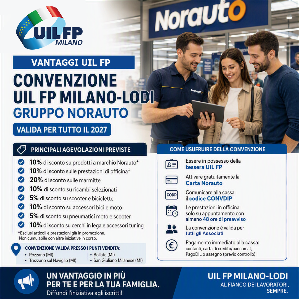 NORAUTO E UIL FP