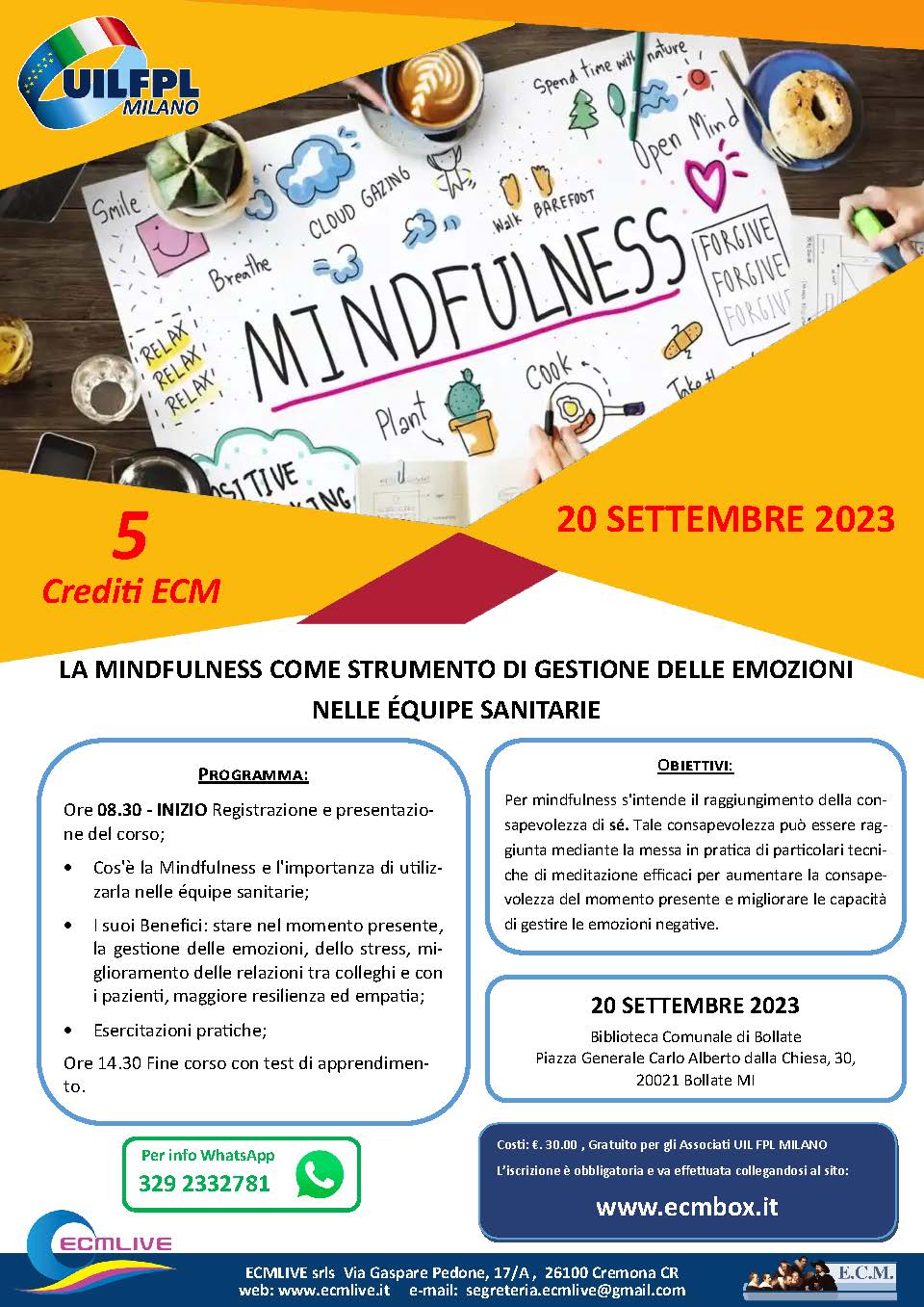 LA MINDFULNESS COME STRUMENTO DI GESTIONE DELLE EMOZIONI NELLE ÉQUIPE SANITARIE