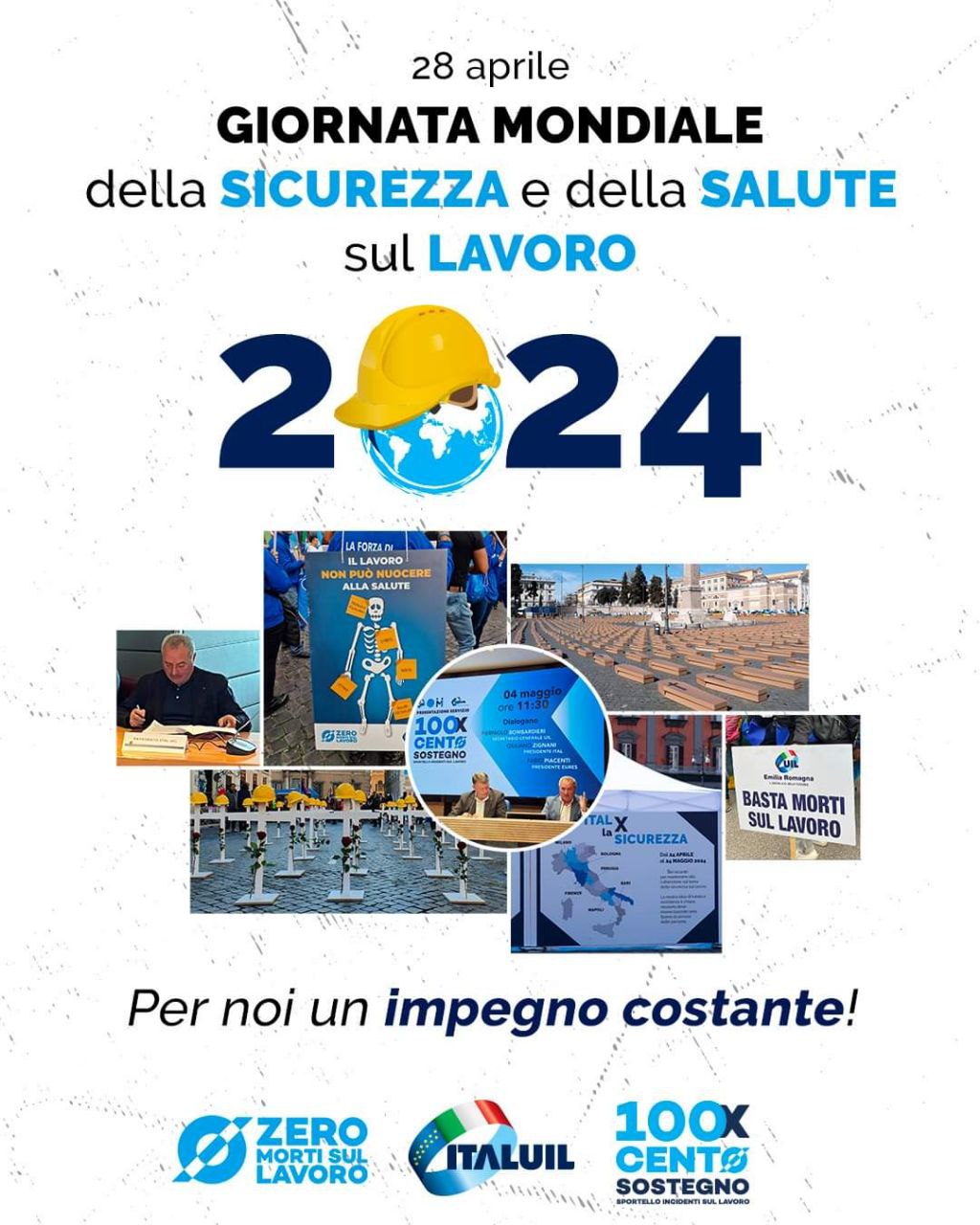 🔵 GIORNATA INTERNAZIONALE PER LA SICUREZZA E SALUTE SUL LAVORO