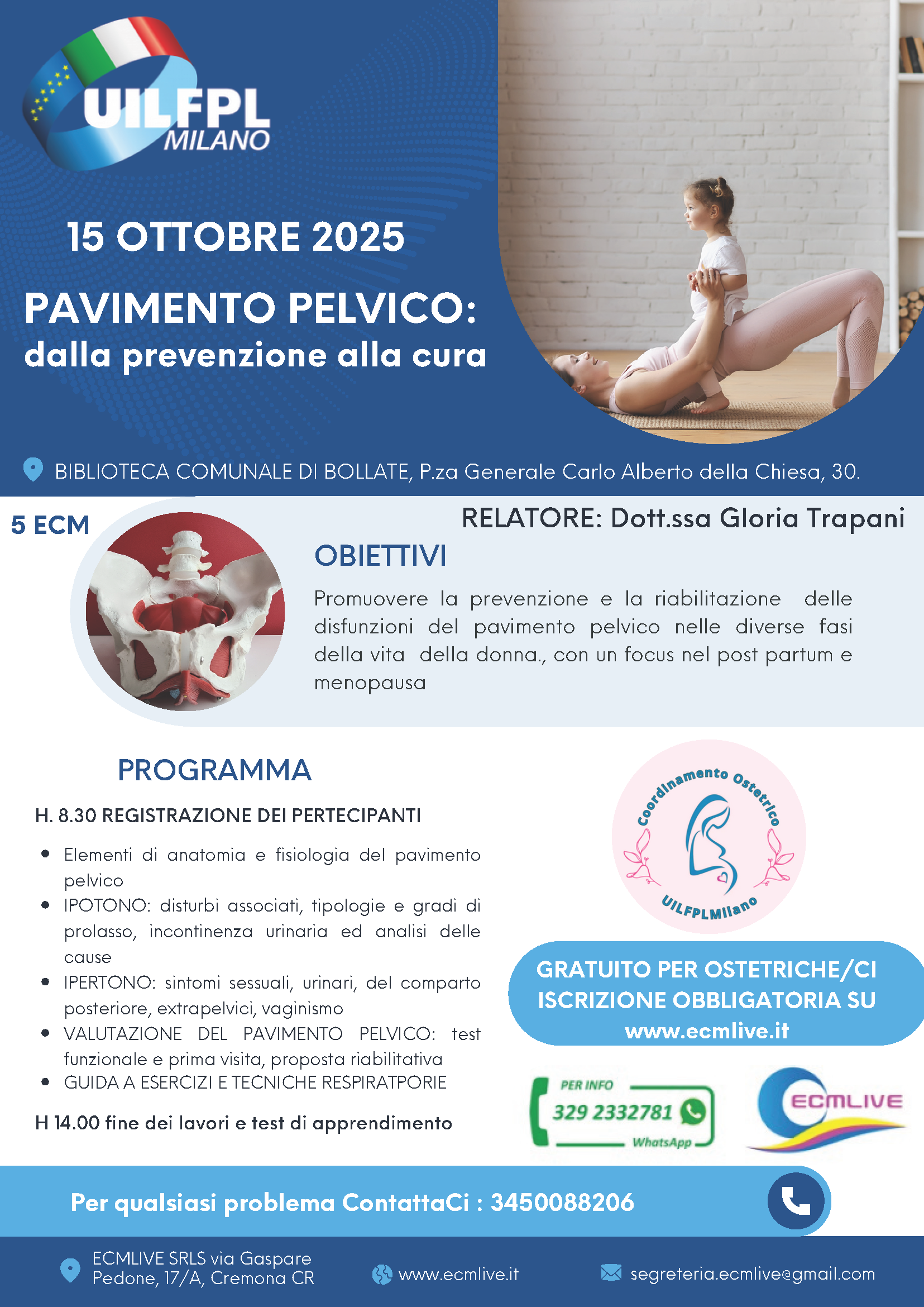 PAVIMENTO PELVICO: DALLA PREVENZIONE ALLA CURA