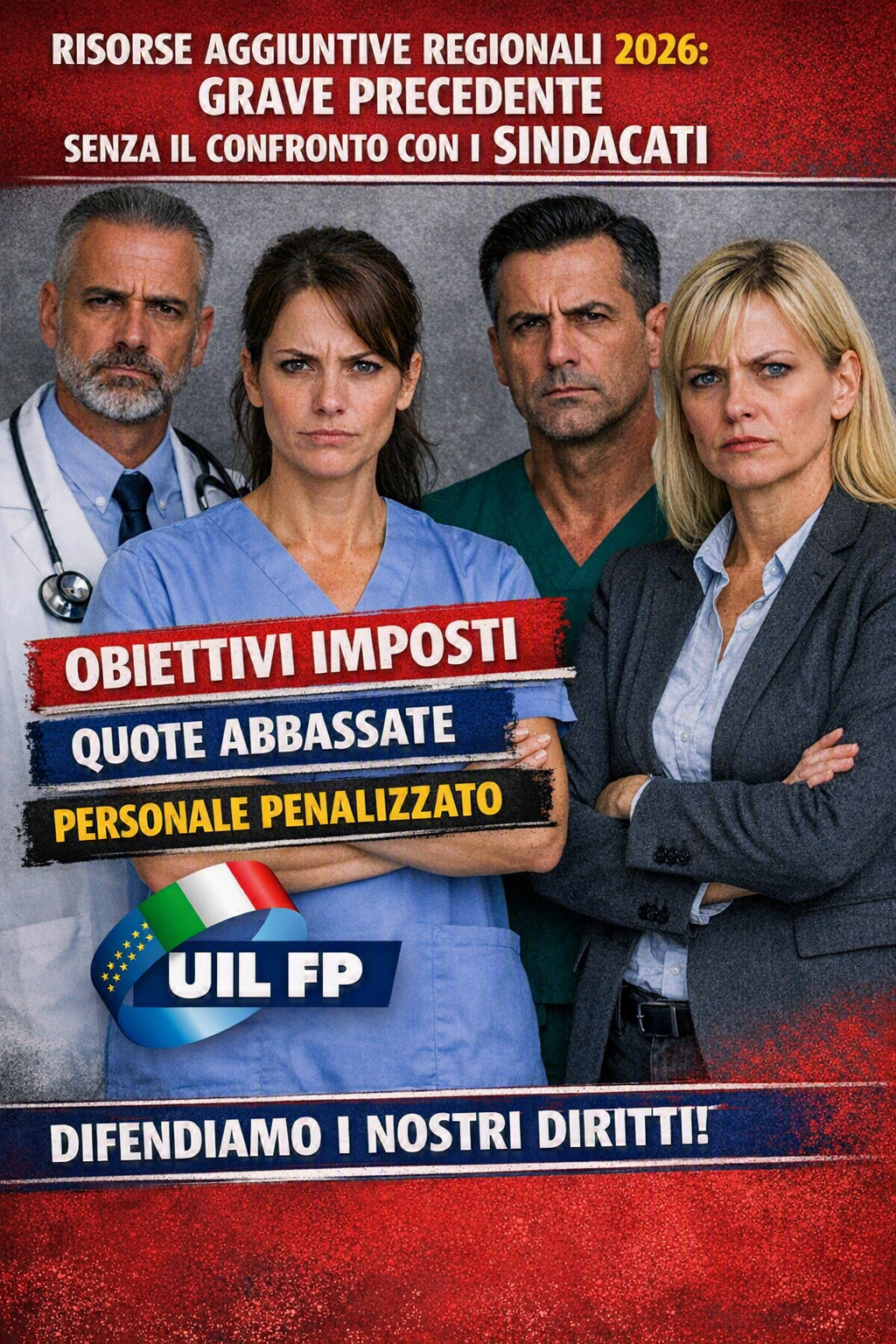 LINEE DI INDIRIZZO REGIONALI SULLE RAR 2026 – GRAVE PRECEDENTE NELLE RELAZIONI SINDACALI E INIZIATIVE AZIENDALI