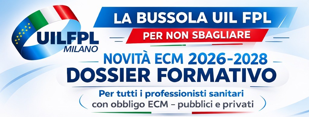 NOVITÀ ECM 2026-2028:DOSSIER FORMATIVO